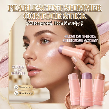 Highlight Stick Pearlescent Shimmer Contour (Waterproof, Non-Smudge)