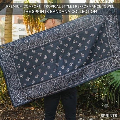 Microfiber Full-Size Car Seat Cover (Paisley Pattern)